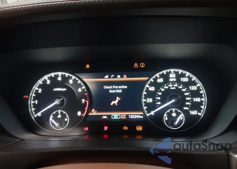 2021 Genesis G90 5.0 Ultimate Rwd z USA, uszkodzony, nr VIN KMTF54PH1MU090273